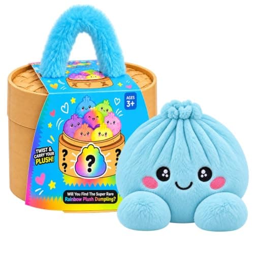 Jättedumplingkudde Söt Plysch Fylld Ångad Bullekudde Heminredning 01-sky Blu 01-sky Blue One Size