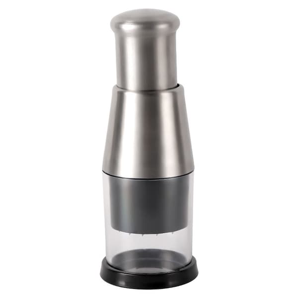 Garlic Press Handheld Food Chopper Slicer Dicer Mixer