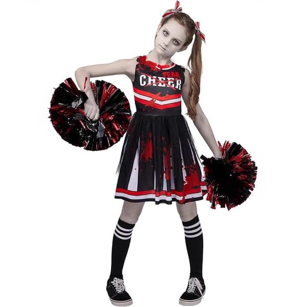 2026 Ny Halloweenfestdräkt - Pirat Barn Digitaltryck Cheerleadingdräkt 2
