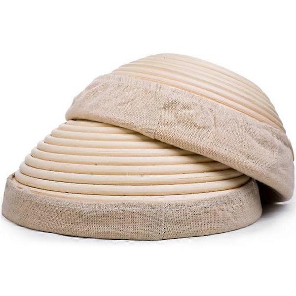 Round Proofing Basket, Easy to Bake Bread, Bread Fermentation, Bread Basket with Washable Cloth