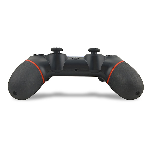 PS4-ohjain Langaton ohjain Peliohjain Dual Vibrationilla ja 3,5 mm:n liittimellä - musta punainen