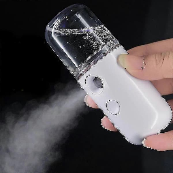 Søt bærbar mini tåke stille personlig diffusor USB tåke White
