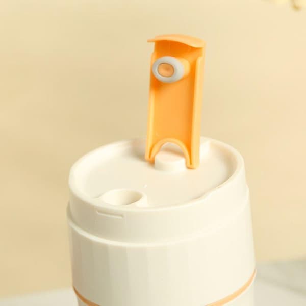 Orange Bærbar 8-bladet Genopfyldelig Juicer Kop