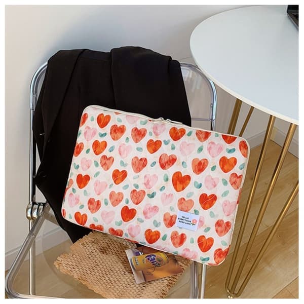 Bærbar computer etui Notebook Tablet taske RØD 15 TOMMER 15 TOMMER Rød rød