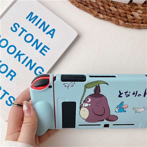 Skyddande Fodral för Switch, Cartoon Anime Söt Mjuk TPU-Fodral för Handhållen Videospelkontroll för Nintendo Switch