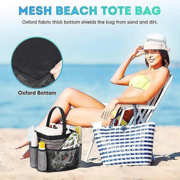 Mesh Shower Caddy Portable for Dorm Essentials, Portable Shower Caddy Dorm with 8 Large Pockets