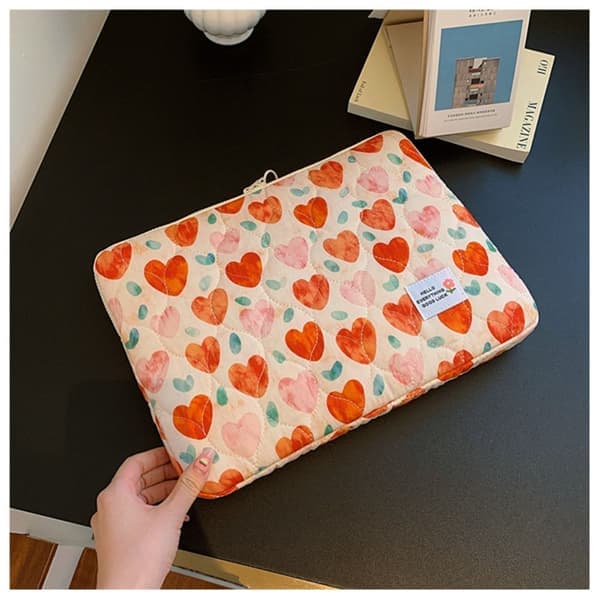 Bærbar computer etui Notebook Tablet taske RØD 15 TOMMER 15 TOMMER Rød rød