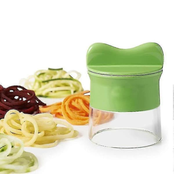 Handhållen spiralizer, köksrundrivare rivjärn 1 st-grön PXCL