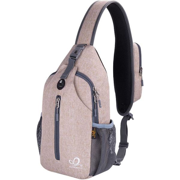 Crossbody Sling Ryggsäck Sling Väska Resväska Vandring Bröstväska Dagryggsäck