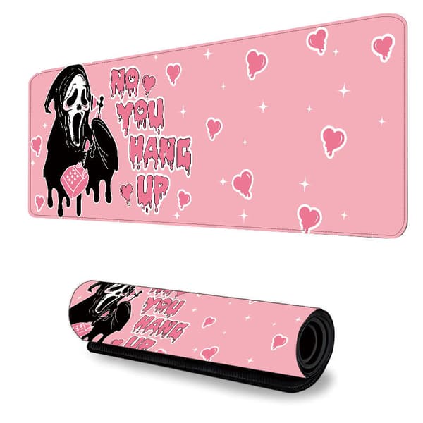 Large Gaming Mouse Pad 800x300 Desk Mat for Office, Non-Slip Rubber Base, Soft, Comfortable and Durable (Pink)