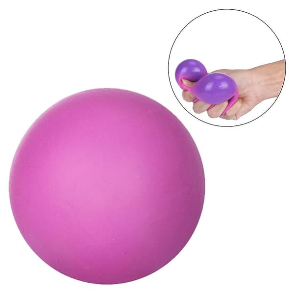 Hånd Fidget Bold Stressaflaster EVA Bold Klemme Sensorisk Legetøj 6.5cm Grøn