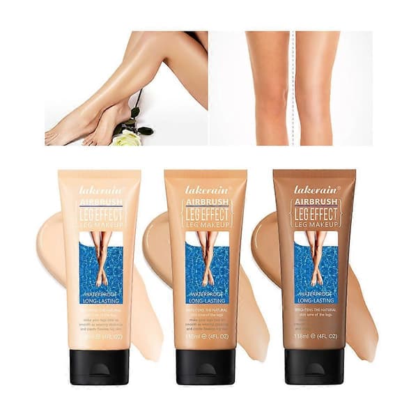 Vattentätt benmakeup för åderbråck och tatueringstäckning, överförs ej, kroppsmakeupfoundation, 118 ml (3 nyanser) BRONZE