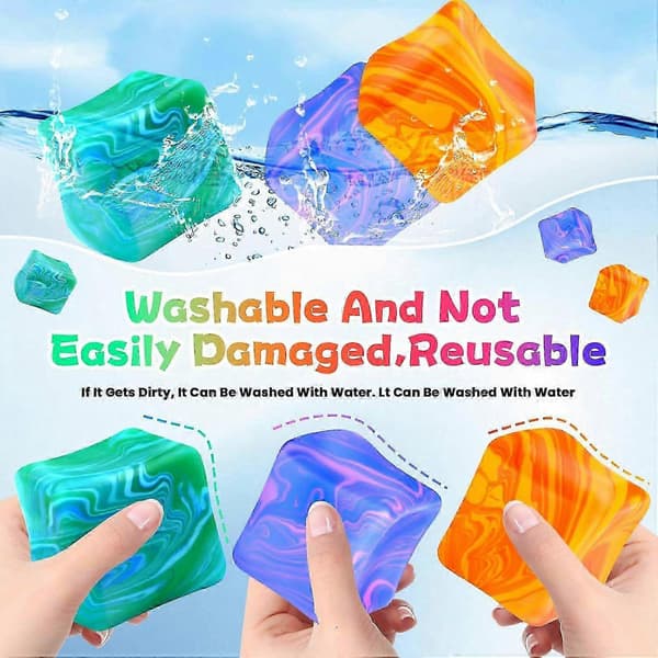 Squishy Stresskub, Jättestressbollar för Barn Vuxna Squishy Ångest A