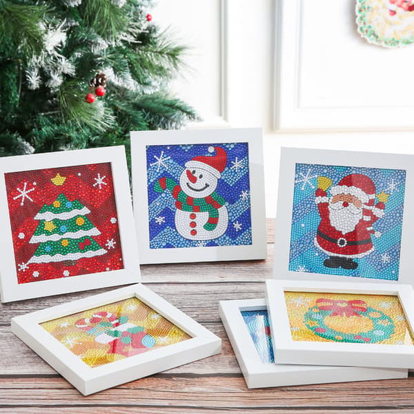 Kids Diamonds with Panda Motif and Frame, DIY