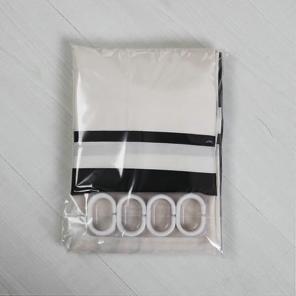 Vanntett dusjforheng, spunnet polyester 200x180cm