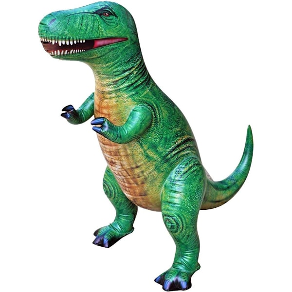 Uppblåsbar T-Rex Brachiosaurus Pteranodon Jurassic Era Dinosaur 3-pack. Perfekt för festdekorationer, rekvisita och utbildning. Storlek 37+ tum. JC-D0301