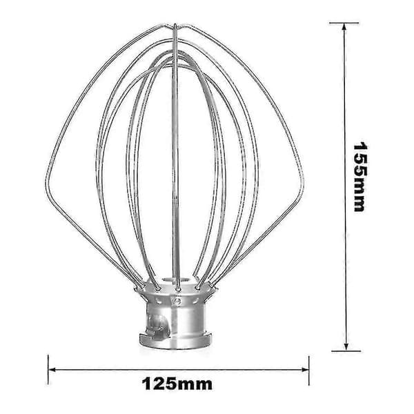 Kitchenaid 5K452WW Piskeris til røremaskiner Rustfrit stål
