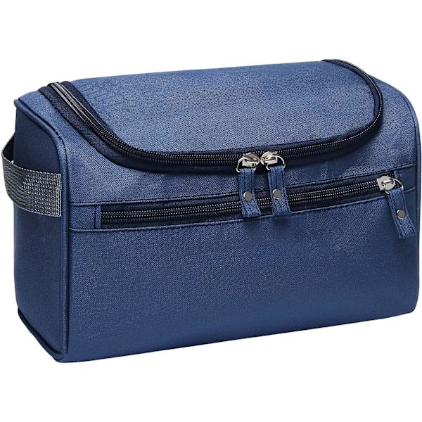 Hängande toalettväska för resor, förvaring av toalettartiklar för kvinnor, duschväska för män, rakningsväska, Dopp Kit Organizer med krok