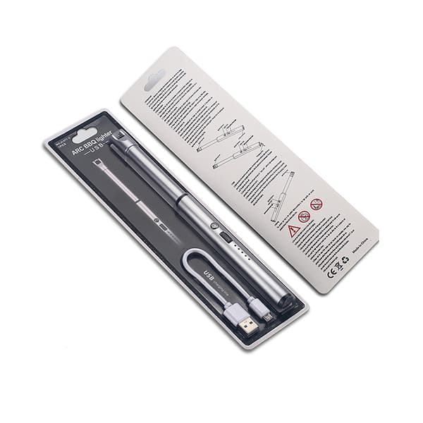 ArcLighter ladattava USB-sytytin, hopea silver
