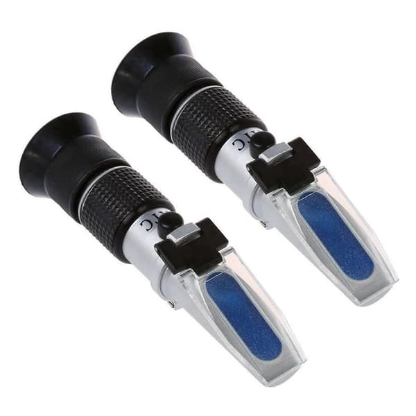 2X Refraktometer - Refraktometer 0-90% Brix, Sukkerindhold