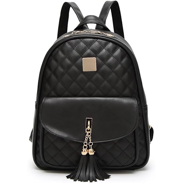 Dam enkel design quiltad ryggsäck mini ryggsäck för kvinnor 3 st läder ryggsäck handväska för kvinnor liten ryggsäck