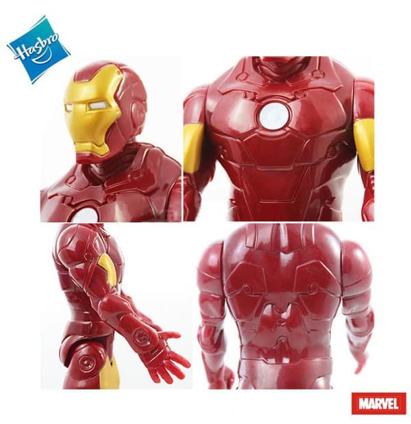 Marvel Heroes IRON MAN, CAPTAIN AMERICA, SPIDER-MAN figurer! IRON MAN