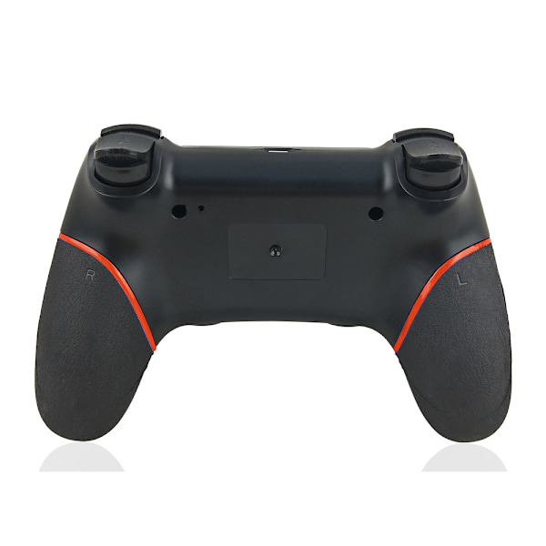 PS4-ohjain Langaton ohjain Peliohjain Dual Vibrationilla ja 3,5 mm:n liittimellä - musta punainen