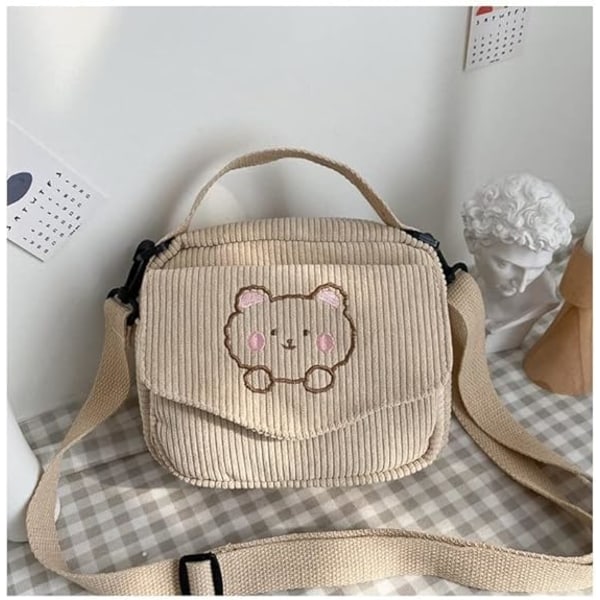 Kawaii olkalaukku crossbody-laukku Kawaii lompakko Kawaii crossbody-laukku Kawaii samettilaukku