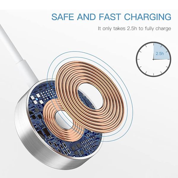 Ny trådlös laddningskabel med en enda metallmodell (stor ST-version)