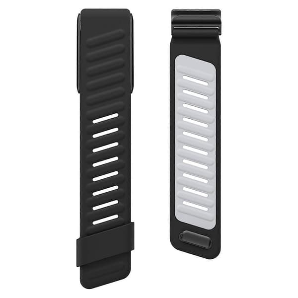 Silikon Sportklockarmband för WHOOP 4.0 Black Light Grey