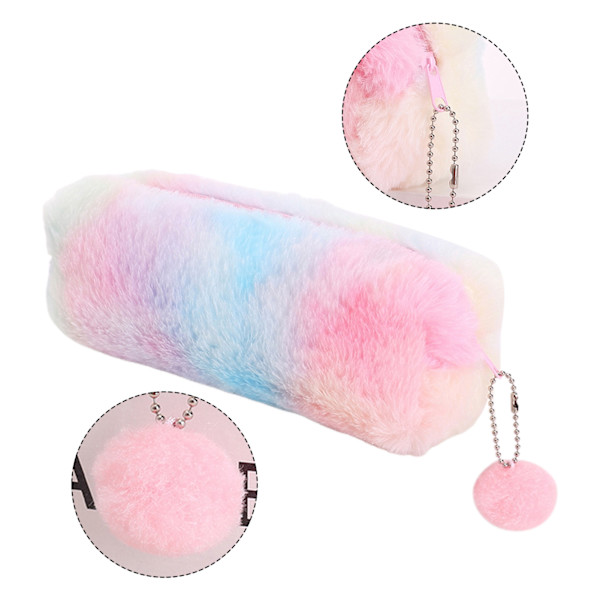 Material: PolyesterFärger: Pastell, Rosa, LilaPacklista: 1*pennfodral pink
