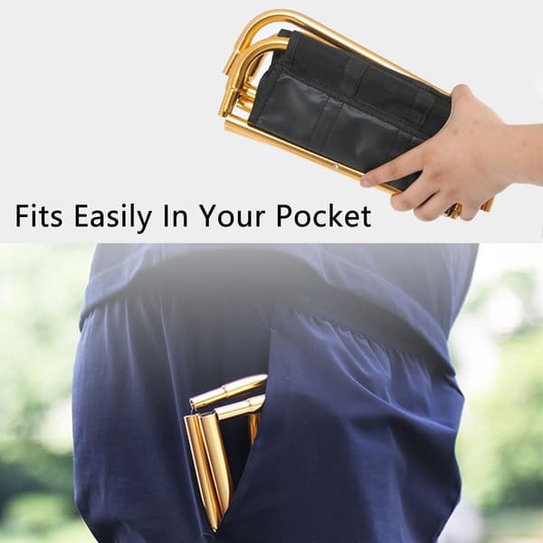 1 pc Camping Stool, Portable Camping Chair, Foldable Camping Stool, Foldable Camping Stools, Mini Portable Folding Chair, Small Aluminum Camping Chair
