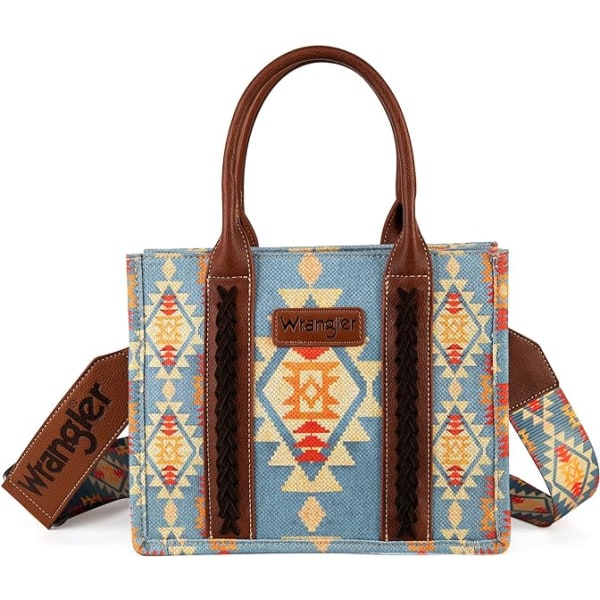 Toteväska för kvinnor Handväskor Aztec Västernpåsar Boho Axelväska