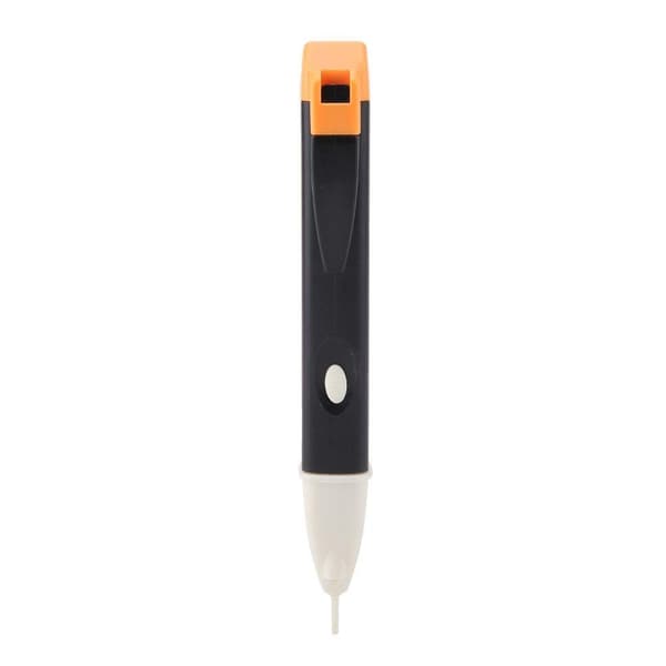 Spændingsdetektor Testpen Spændingstester LED Gul Yellow Gul