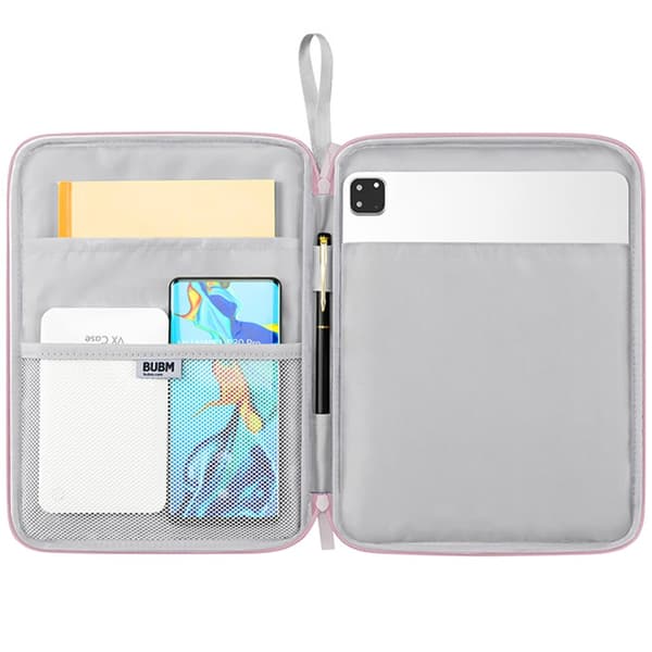 Taske, etui, beskyttelsesetui til tablets op til 10,9 tommer, Rosa