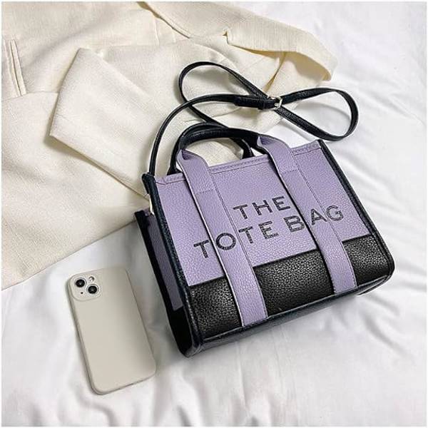 The Tote Bag til kvinder Dupes Mini læder Tote Bag Small Personalized Crossbody håndtasker