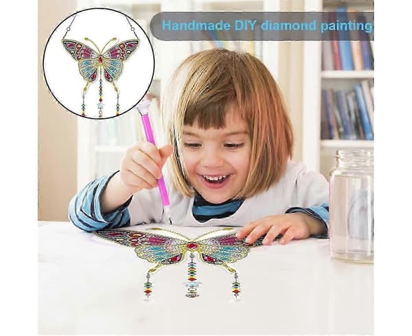 DIY 5D Diamantmålningssats - Kristall Strass Väggkonst för Heminredning