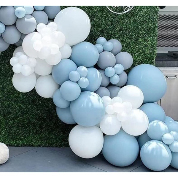 145 PCS Ballonger Garland Arch Kit, Ljus Pastell Lila Guld Vita Ballonger Konfetti Latex Metalliska Ballonger för Fest Dekorationer Tillbehör