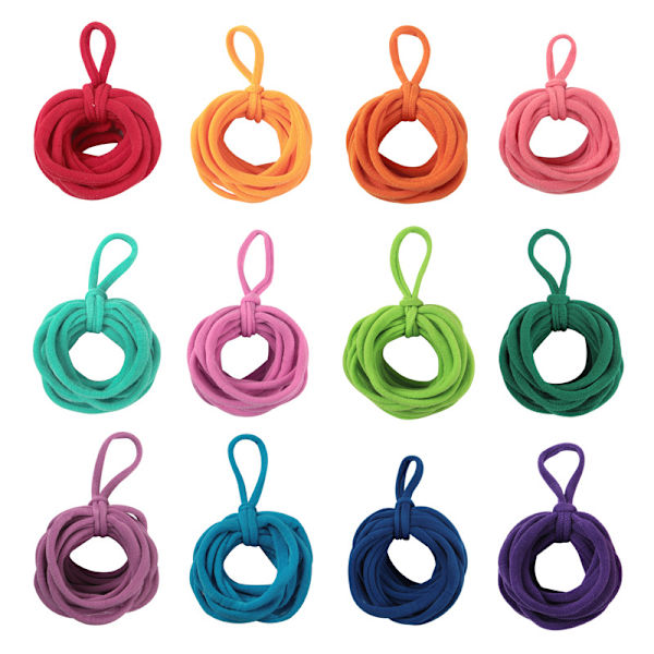 Elastic String Knitting Toys, Children's DIY Loop Knitting Elastic String, Coaster Knitting Rings