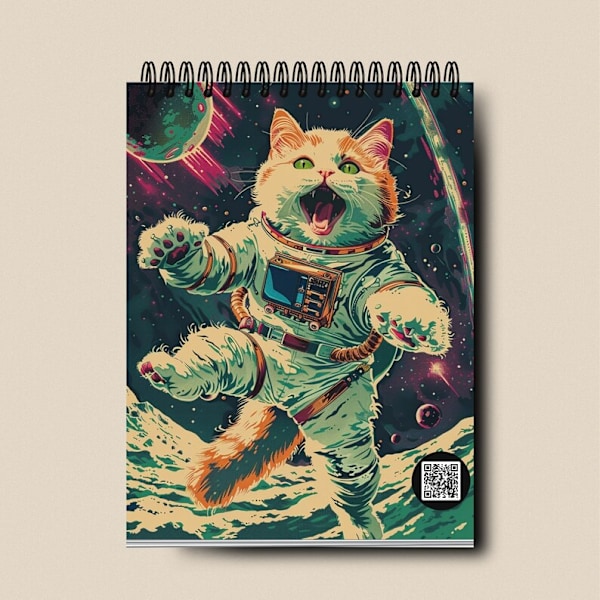 Space Cats 2025 -kalenteri Space Cats 2025 -kalenteri