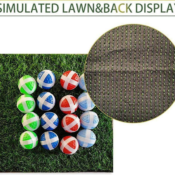 Avkopplande golfspelset, golfputtmatta 80*150cm