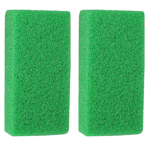 Exfoliator Pedicure Værktøj Fod Pimpsten Svampe Hård hud Fjerner 2stk