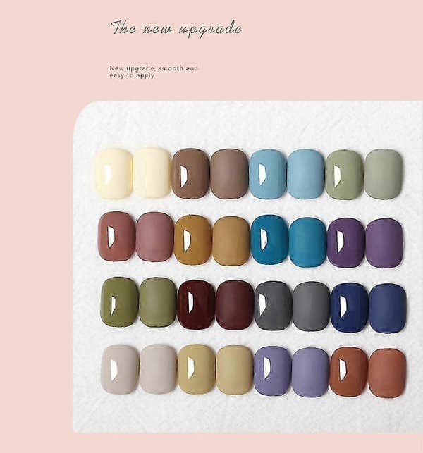16 farver professionel creme gel solid neglelak neglekunst palet salon DIY sæt