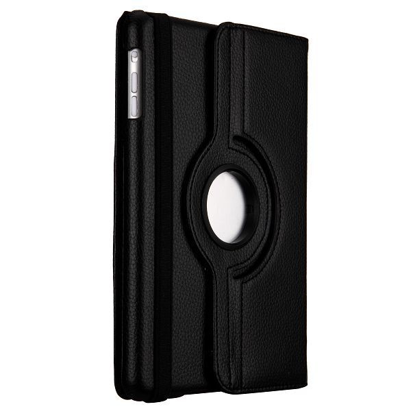 Læderetui med roterbart stativ sort, iPad Mini/2/3
