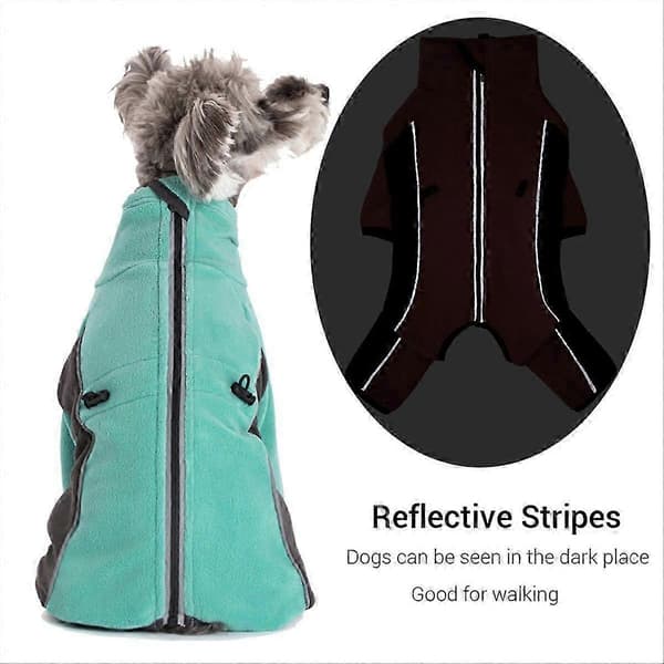 Vinterhundedragt Tyk Fleece Varm Hundedragt M