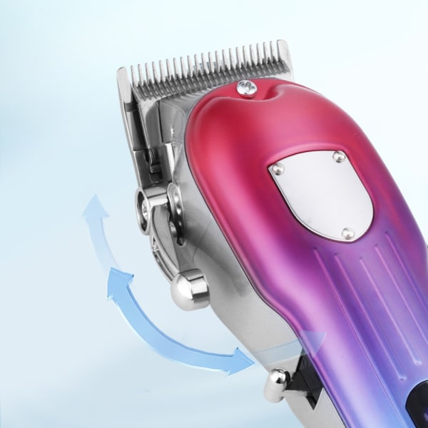 Hårklippare och trimmerset för män Set barklippare för hårklippning med färgade guidekammar-