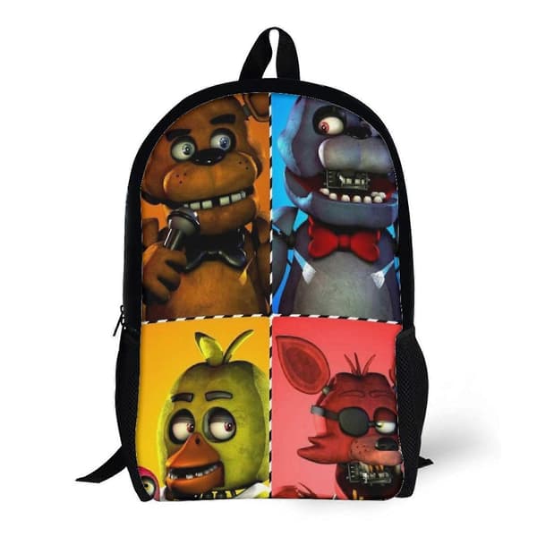 i1663 Five Nights at Freddy's FNAF Skulderveske Skolesekk o1663