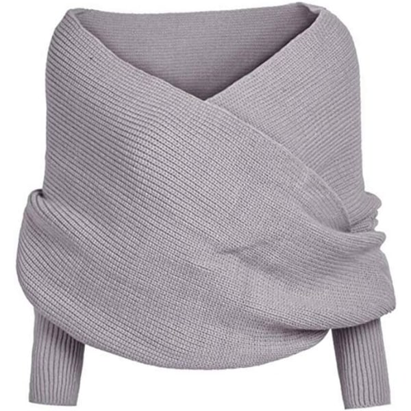 Women Knit Sweater Tops Scarf Winter Scarf Winter Shawl Wrap Scarf with Sleeve Wrap Scarf Shawl Scarves