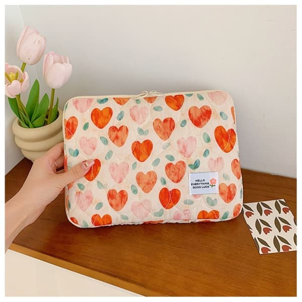 Bærbar computer etui Notebook Tablet taske RØD 15 TOMMER 15 TOMMER Rød rød