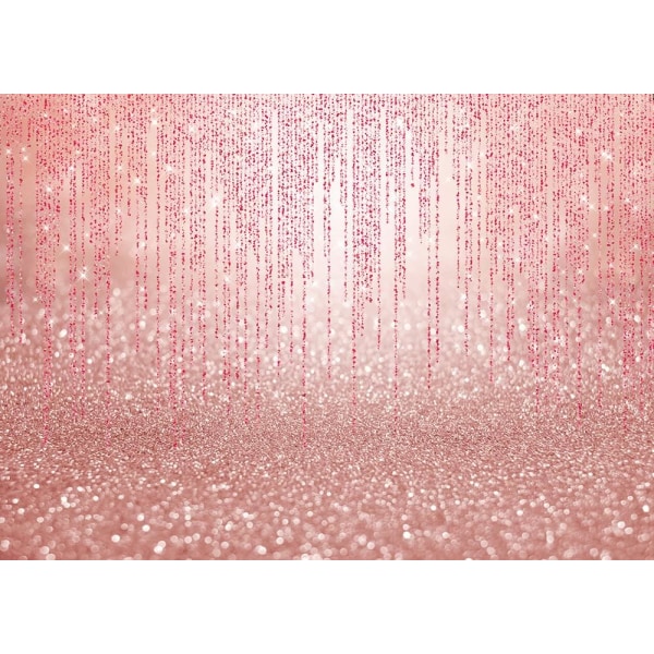 7x5ft Rosa Bokeh-bakgrund (inte glitter) Rosa Söt Födelsedagsfest Bakgrund Bröllop Utomhus Människor Inga människor Koncept Baby shower bakgrunder